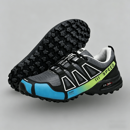 Herren Wanderschuhe Outdoor Ultraleichte atmungsaktive stoßdämpfende Fahrradschuhe