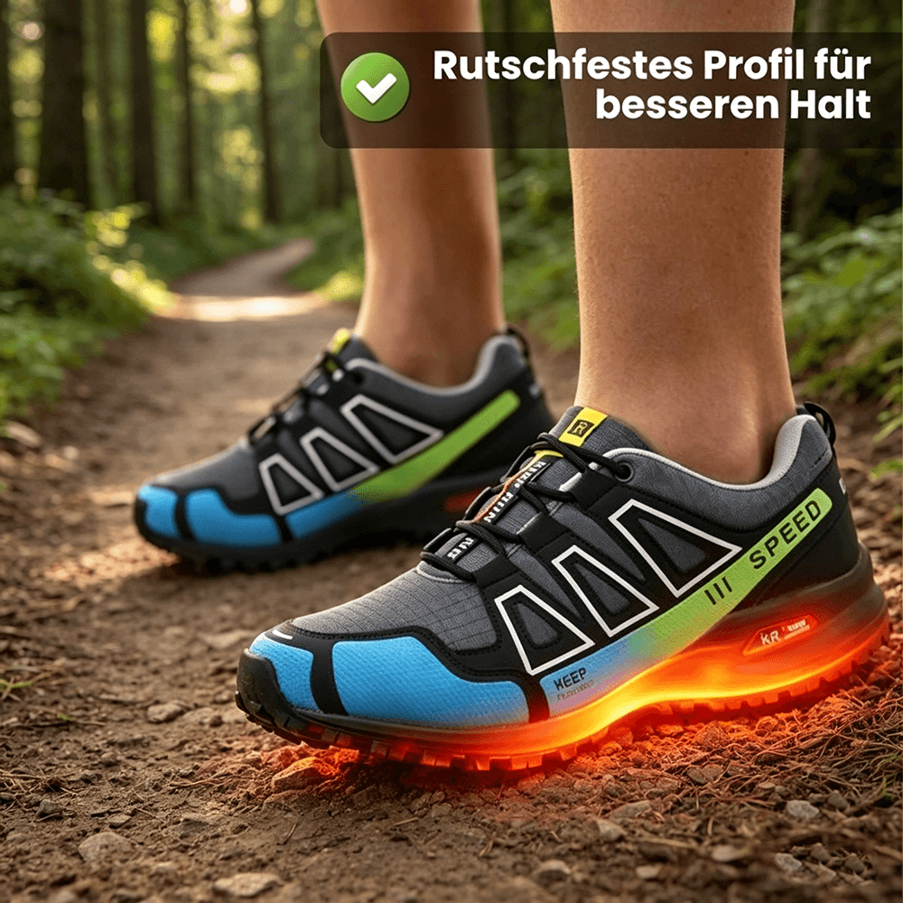 Herren Wanderschuhe Outdoor Ultraleichte atmungsaktive stoßdämpfende Fahrradschuhe