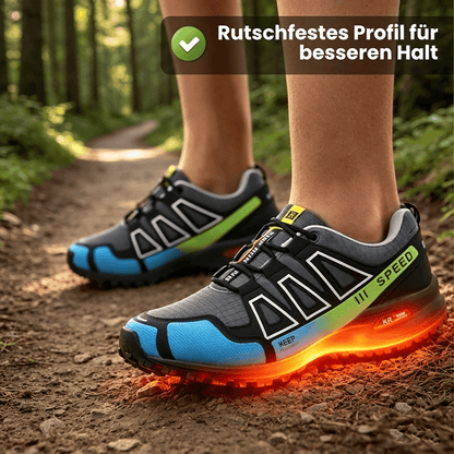 Herren Wanderschuhe Outdoor Ultraleichte atmungsaktive stoßdämpfende Fahrradschuhe