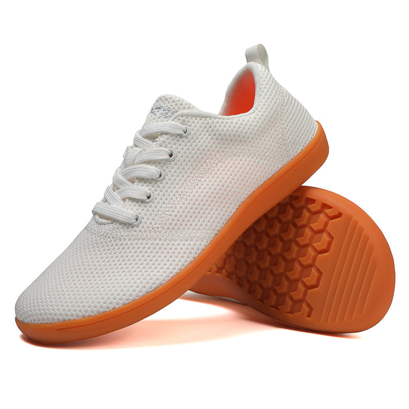Barfußschuhe Mit Breiter Spitze, Fliegende, Gewebte Freizeitschuhe Mit Weicher Sohle, Wanderschuhe (Unisex)
