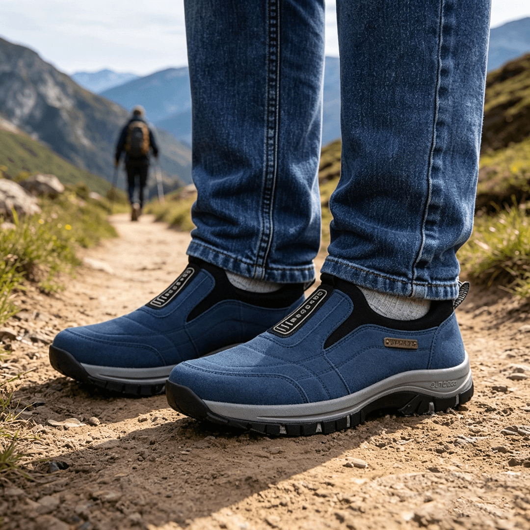 Herren Waterproof wasserdichte Trekking Und Wanderschuhe Freizeitschuhe Halbschuhe