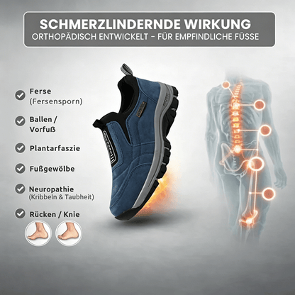 Herren Waterproof wasserdichte Trekking Und Wanderschuhe Freizeitschuhe Halbschuhe