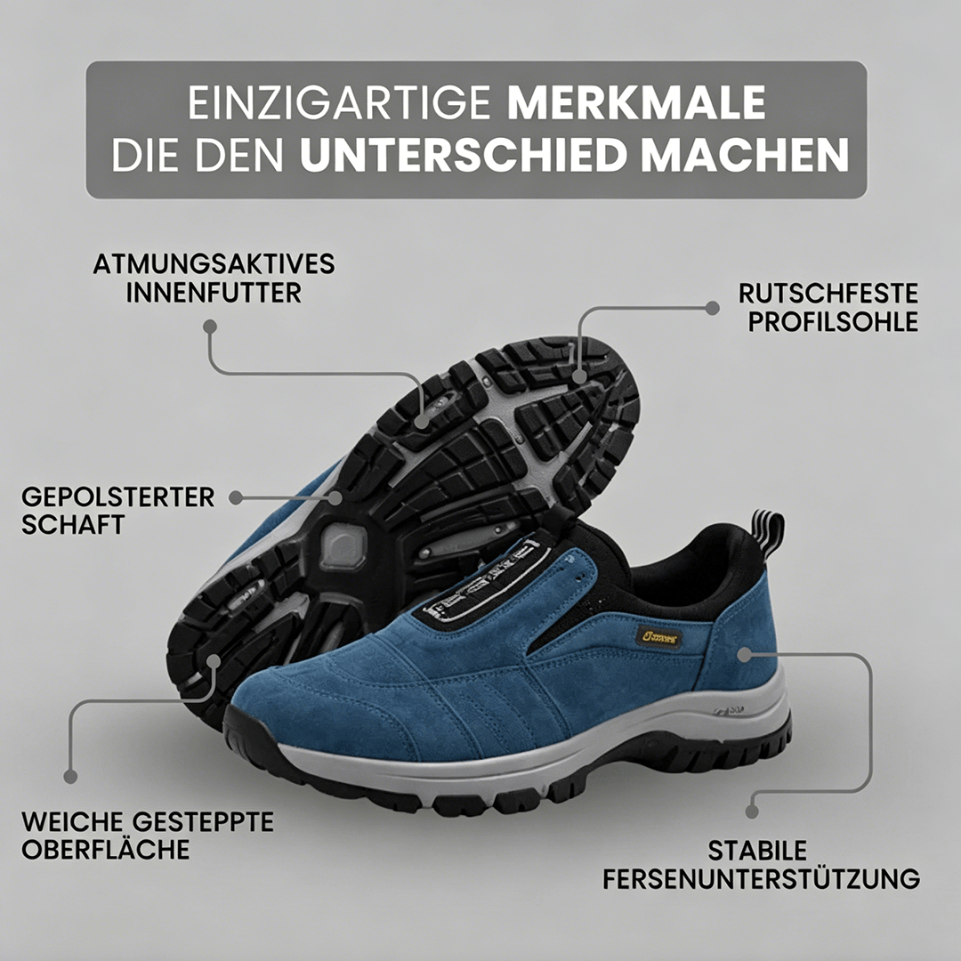 Herren Waterproof wasserdichte Trekking Und Wanderschuhe Freizeitschuhe Halbschuhe