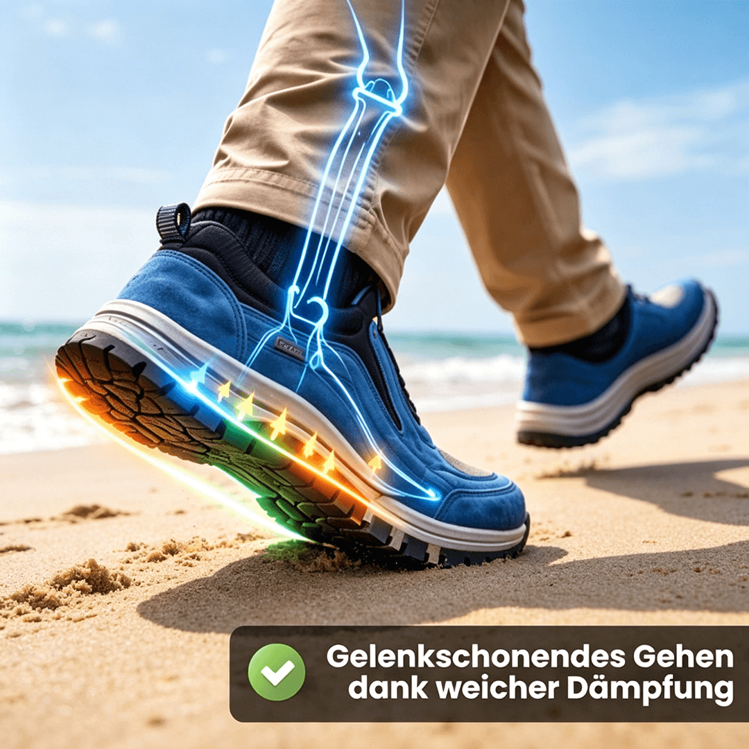 Herren Waterproof wasserdichte Trekking Und Wanderschuhe Freizeitschuhe Halbschuhe