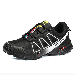 Herren Wanderschuhe Outdoor Ultraleichte atmungsaktive stoßdämpfende Fahrradschuhe