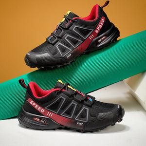 Herren Wanderschuhe Outdoor Ultraleichte atmungsaktive stoßdämpfende Fahrradschuhe