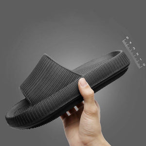 Hausschuhe für Herren und Damen, dicke Sohle, weiches Gefühl, rutschfeste Paarsandalen (Unisex)