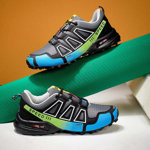 Herren Wanderschuhe Outdoor Ultraleichte atmungsaktive stoßdämpfende Fahrradschuhe