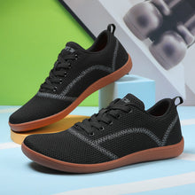 Lade das Bild in den Galerie-Viewer, Barfußschuhe Mit Breiter Spitze, Fliegende, Gewebte Freizeitschuhe Mit Weicher Sohle, Wanderschuhe (Unisex)
