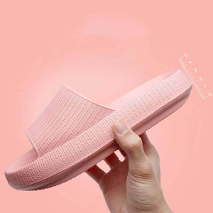 Hausschuhe für Herren und Damen, dicke Sohle, weiches Gefühl, rutschfeste Paarsandalen (Unisex)