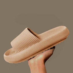 Hausschuhe für Herren und Damen, dicke Sohle, weiches Gefühl, rutschfeste Paarsandalen (Unisex)