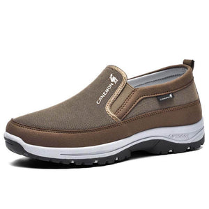 Herren Rutschfeste Slip-on Wanderschuhe Casual Sneakers Reiseschuhe