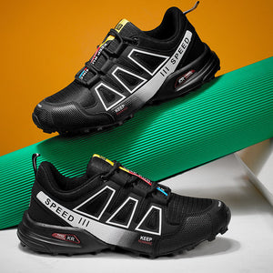Herren Wanderschuhe Outdoor Ultraleichte atmungsaktive stoßdämpfende Fahrradschuhe