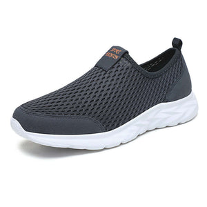 Atmungsaktive Mesh-Schuhe für den Sommer, leicht, lässig, Sport, Slip-on (Unisex)