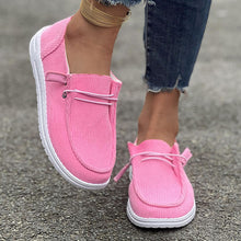 Lade das Bild in den Galerie-Viewer, Damen Casual Frühling Herbst Flache Sohlen Slip-on Low-Top Loafers Schuhe
