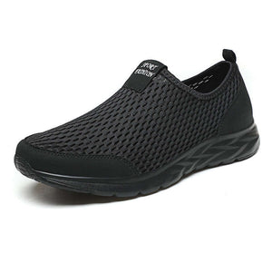 Atmungsaktive Mesh-Schuhe für den Sommer, leicht, lässig, Sport, Slip-on (Unisex)