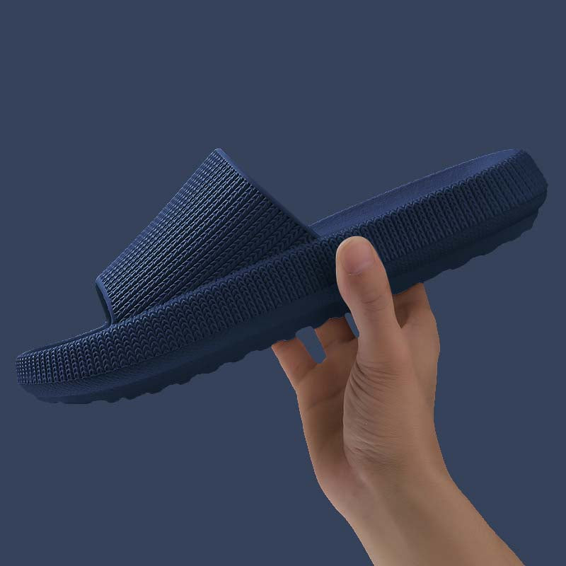 Hausschuhe für Herren und Damen, dicke Sohle, weiches Gefühl, rutschfeste Paarsandalen (Unisex)