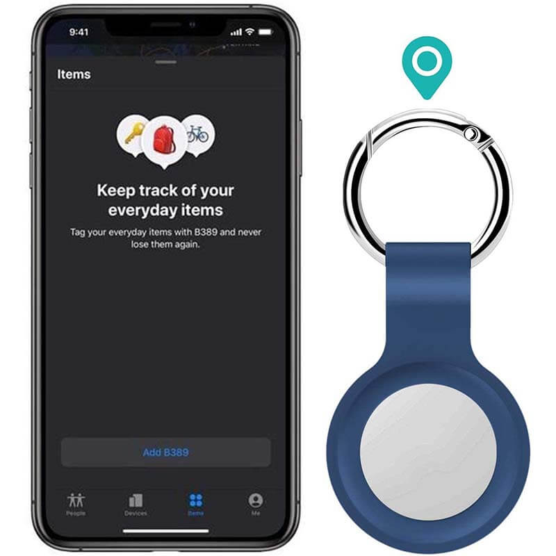 Geeignet für Apple Airtag Schutzhülle Tracking Artefakt Silikon Schutzhülle Positionierung Anti-Lost Silikonhülle