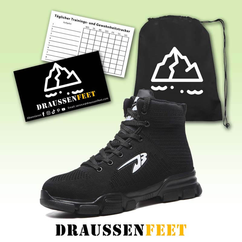 Herren Stahlkappenstiefel Winter Warm Komfortable Industriekonstruktion Rutschfeste Tennisarbeitssicherheitsschuhe