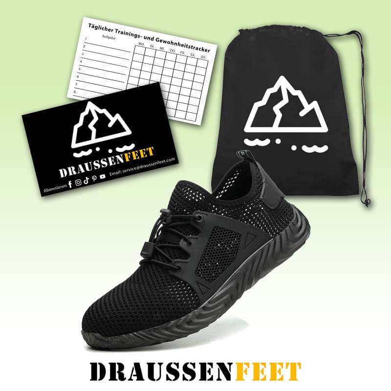 Herren Arbeitsschuhe Mesh Breathable Lightweight Comfortable Steel Toe Safety Industriebau Rutschfeste Schuhe