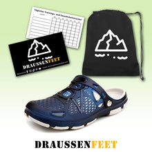 Lade das Bild in den Galerie-Viewer, Herren Sommer Hausschuhe leichte Mesh Clog schnell trocknende Gartenschuhe
