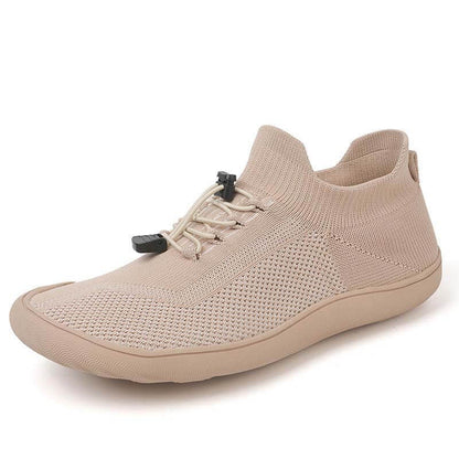 Bequeme, Atmungsaktive Barfuß-Sport-Fitnessschuhe Mit Breiter Zehenpartie, Fliegende, Gewebte Freizeit-Wanderschuhe (Unisex)