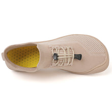Lade das Bild in den Galerie-Viewer, draussenfeet barfuss strickschuhe 31545 beige
