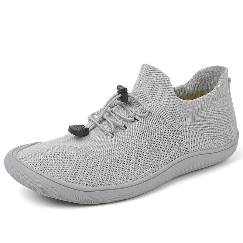 Bequeme, Atmungsaktive Barfuß-Sport-Fitnessschuhe Mit Breiter Zehenpartie, Fliegende, Gewebte Freizeit-Wanderschuhe (Unisex)