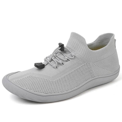 Bequeme, Atmungsaktive Barfuß-Sport-Fitnessschuhe Mit Breiter Zehenpartie, Fliegende, Gewebte Freizeit-Wanderschuhe (Unisex)
