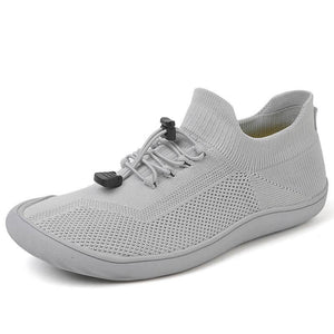 Bequeme, Atmungsaktive Barfuß-Sport-Fitnessschuhe Mit Breiter Zehenpartie, Fliegende, Gewebte Freizeit-Wanderschuhe (Unisex)
