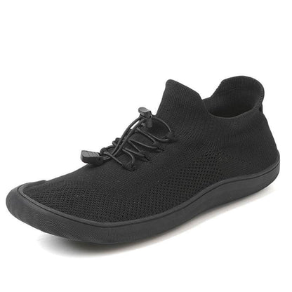 Bequeme, Atmungsaktive Barfuß-Sport-Fitnessschuhe Mit Breiter Zehenpartie, Fliegende, Gewebte Freizeit-Wanderschuhe (Unisex)