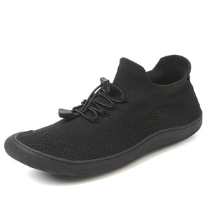 draussenfeet barfuss strickschuhe 31545 schwarz