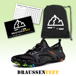 draussenfeet barfussschuhe 132461 schwarz