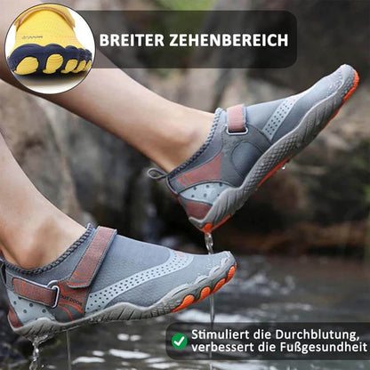 Barfußschuhe Wasserschuhe Outdoor schnell trocknende Strandschuhe Wandern Flussschuhe (Unisex)