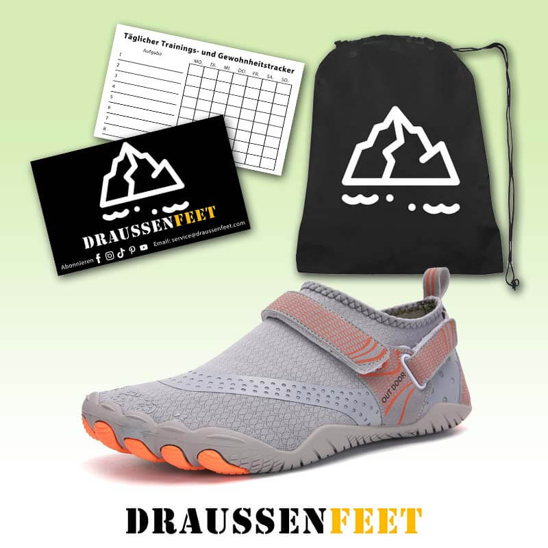 Barfußschuhe Wasserschuhe Outdoor schnell trocknende Strandschuhe Wandern Flussschuhe (Unisex)
