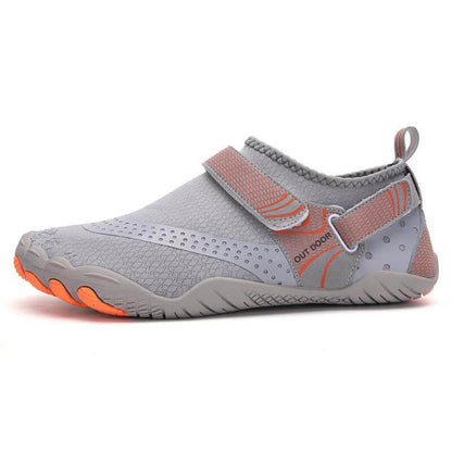 Barfußschuhe Wasserschuhe Outdoor schnell trocknende Strandschuhe Wandern Flussschuhe (Unisex)