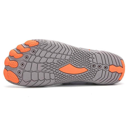 Barfußschuhe Wasserschuhe Outdoor schnell trocknende Strandschuhe Wandern Flussschuhe (Unisex)