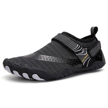 Barfußschuhe Wasserschuhe Outdoor schnell trocknende Strandschuhe Wandern Flussschuhe (Unisex)