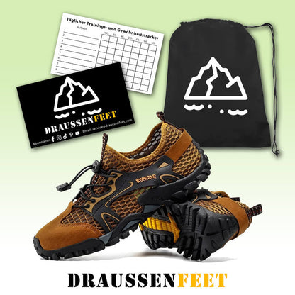 Herren Barfußschuhe Männer Wasser Turnschuhe Rutschfest Wandern Klettern Aqua Schuhe Strand Barfuß Upstream Schuhe Seaside Schuhe EU49 EU50