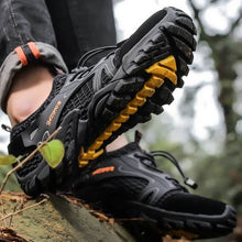 Cargar imagen en el visor de la galería, Zapatos de hombre descalzo para hombres zapatillas de deporte de agua de los hombres zapatos de senderismo en la playa descalza zapatos ascendentes zapatos eu49 eu50
