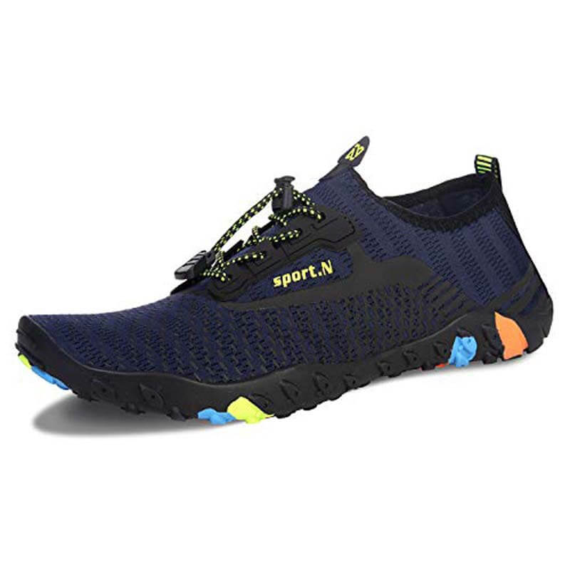 Wasserschuhe Herren Damen Barfußschuhe Strand Schwimmschuhe Schnelltrocknende Aqua Socken Poolschuhe für Surf Yoga Wassergymnastik