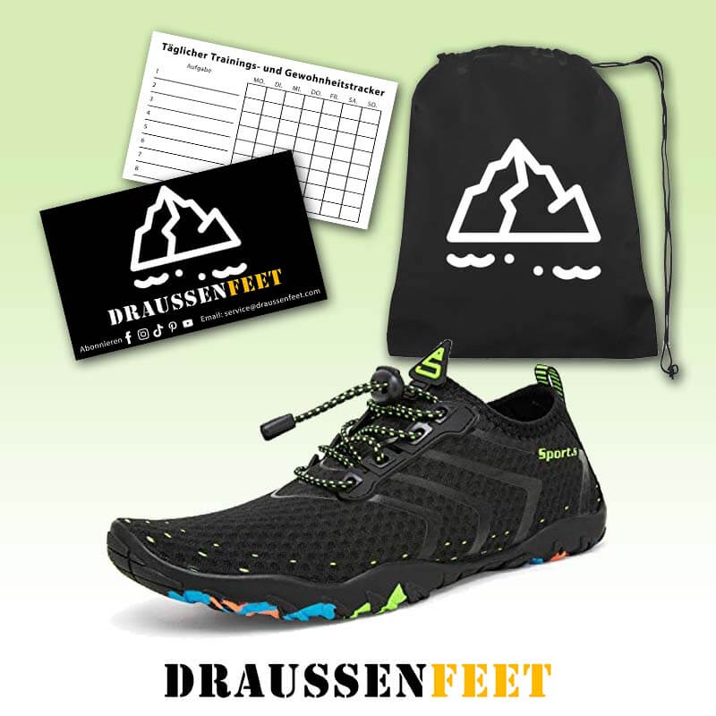 Wasserschuhe Herren Damen Barfußschuhe Strand Schwimmschuhe Schnelltrocknende Aqua Socken Poolschuhe für Surf Yoga Wassergymnastik