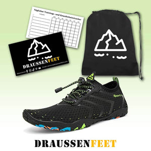 Wasserschuhe Herren Damen Barfußschuhe Strand Schwimmschuhe Schnelltrocknende Aqua Socken Poolschuhe für Surf Yoga Wassergymnastik