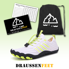 Lade das Bild in den Galerie-Viewer, draussenfeet barfussschuhe 31428 weiss 
