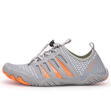 Lade das Bild in den Galerie-Viewer, draussenfeet barfussschuhe 31429 grau orange
