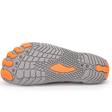 Lade das Bild in den Galerie-Viewer, draussenfeet barfussschuhe 31429 grau orange
