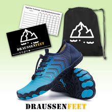 Lade das Bild in den Galerie-Viewer, draussenfeet barfussschuhe 31435 dunkelblau
