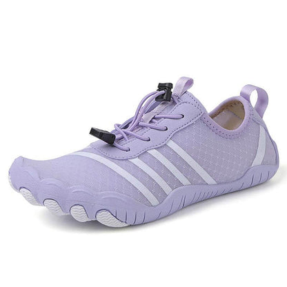 Sommer Atmungsaktive Wasserschuhe Aquaschuhe Leicht Sportlich Barfußschuhe Rutschfest Outdoor Walking Minimalistisch (Unisex)
