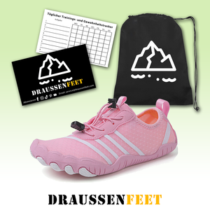 draussenfeet barfussschuhe 31441 rosa