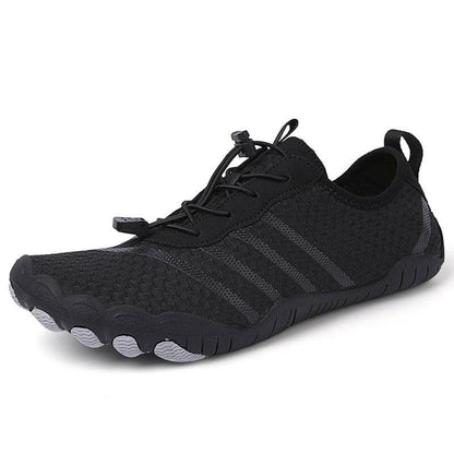 Sommer Atmungsaktive Wasserschuhe Aquaschuhe Leicht Sportlich Barfußschuhe Rutschfest Outdoor Walking Minimalistisch (Unisex)